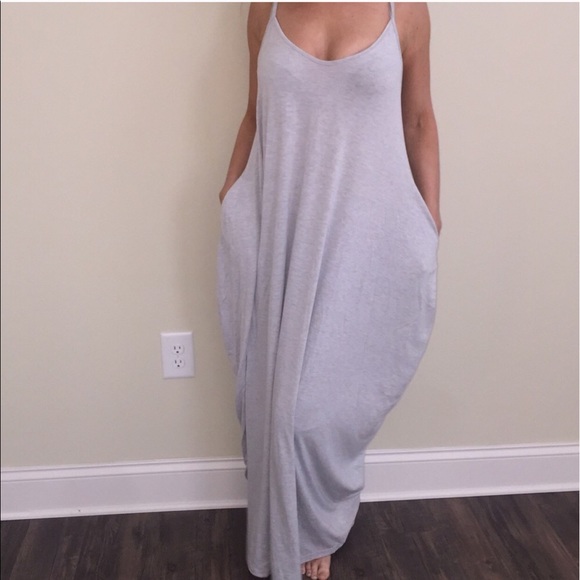 ANAZINGLY COMFY HIGH QUALITY ORANGE MAXI DRESS! - Picture 3 of 7