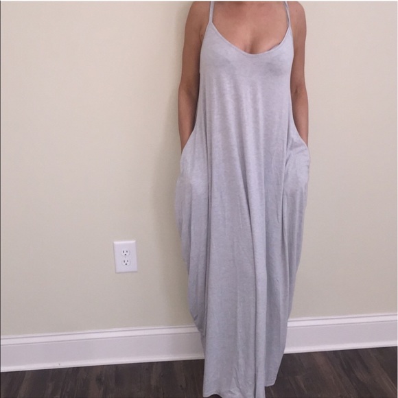 ANAZINGLY COMFY HIGH QUALITY ORANGE MAXI DRESS! - Picture 4 of 7