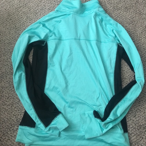 Turquoise VS Pink Quarter Zip - Picture 2 of 2