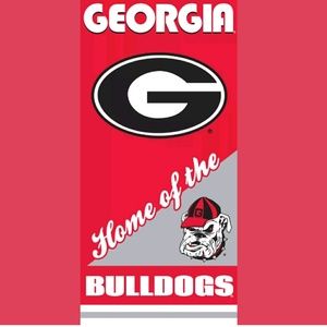 Georgia Bulldogs Beach Towel