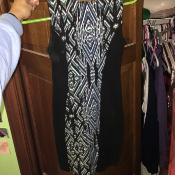 Casual Patterned fitted dress - Picture 2 of 2