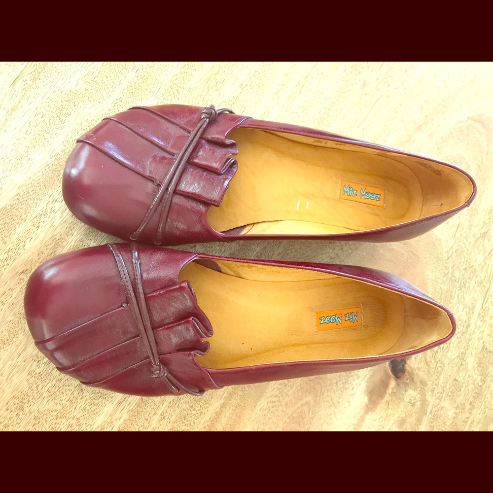 Mix Mooz "Pookie" Low Wedge Shoes