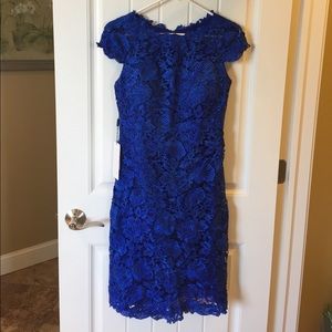 Cocktail dress, royal blue, size 4