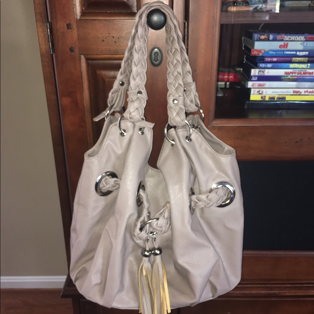 Beige purse