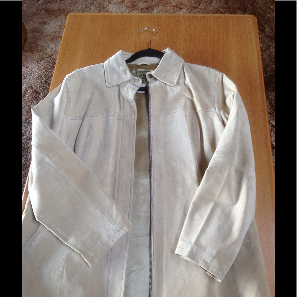 REDUCED. . .BEAUTIFUL . Brushed leather  jacket