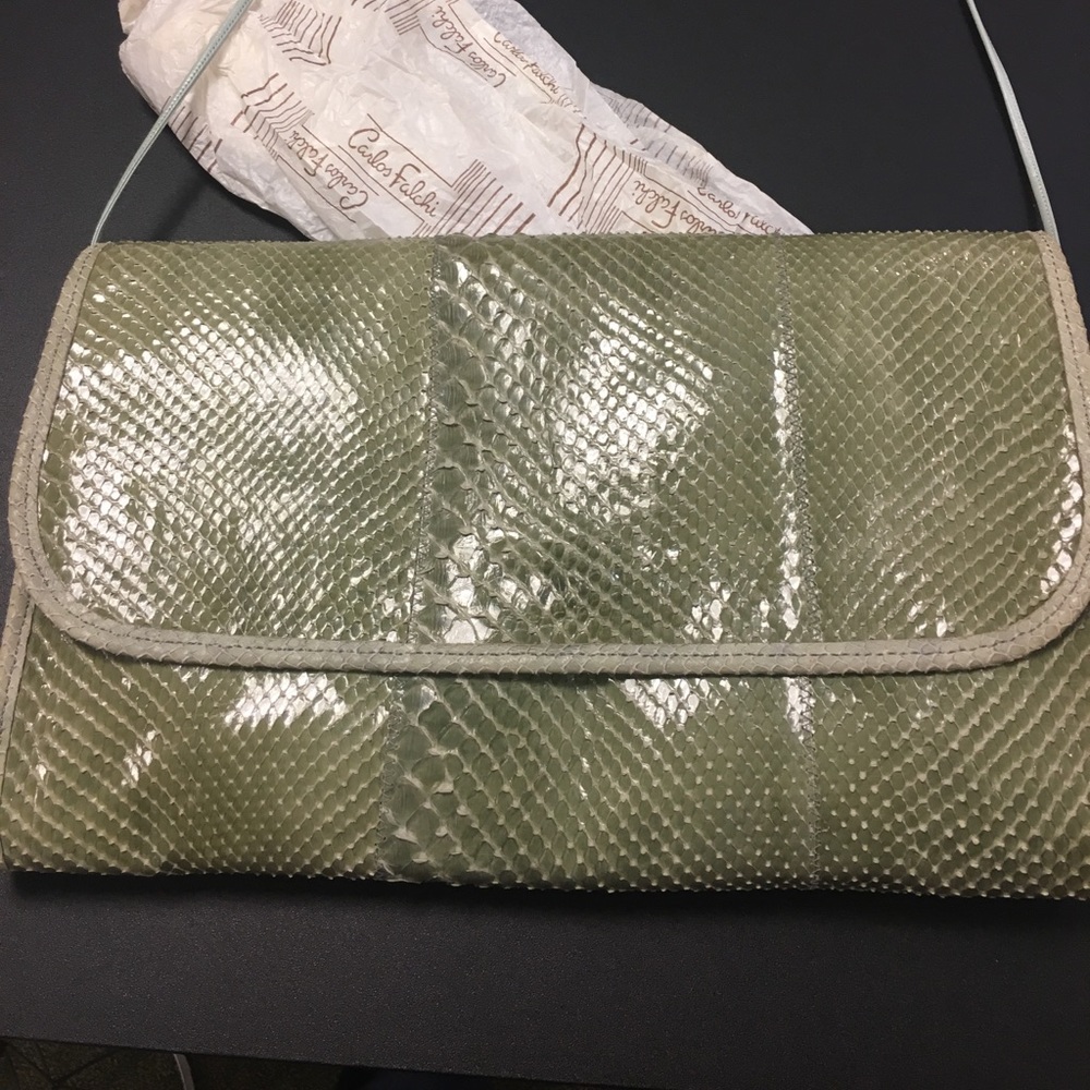 CARLOS FALCHI AUTHENTIC CLUTCH