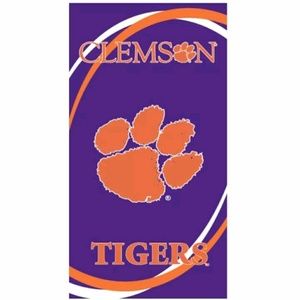 Clemson Tigers Beach Towel