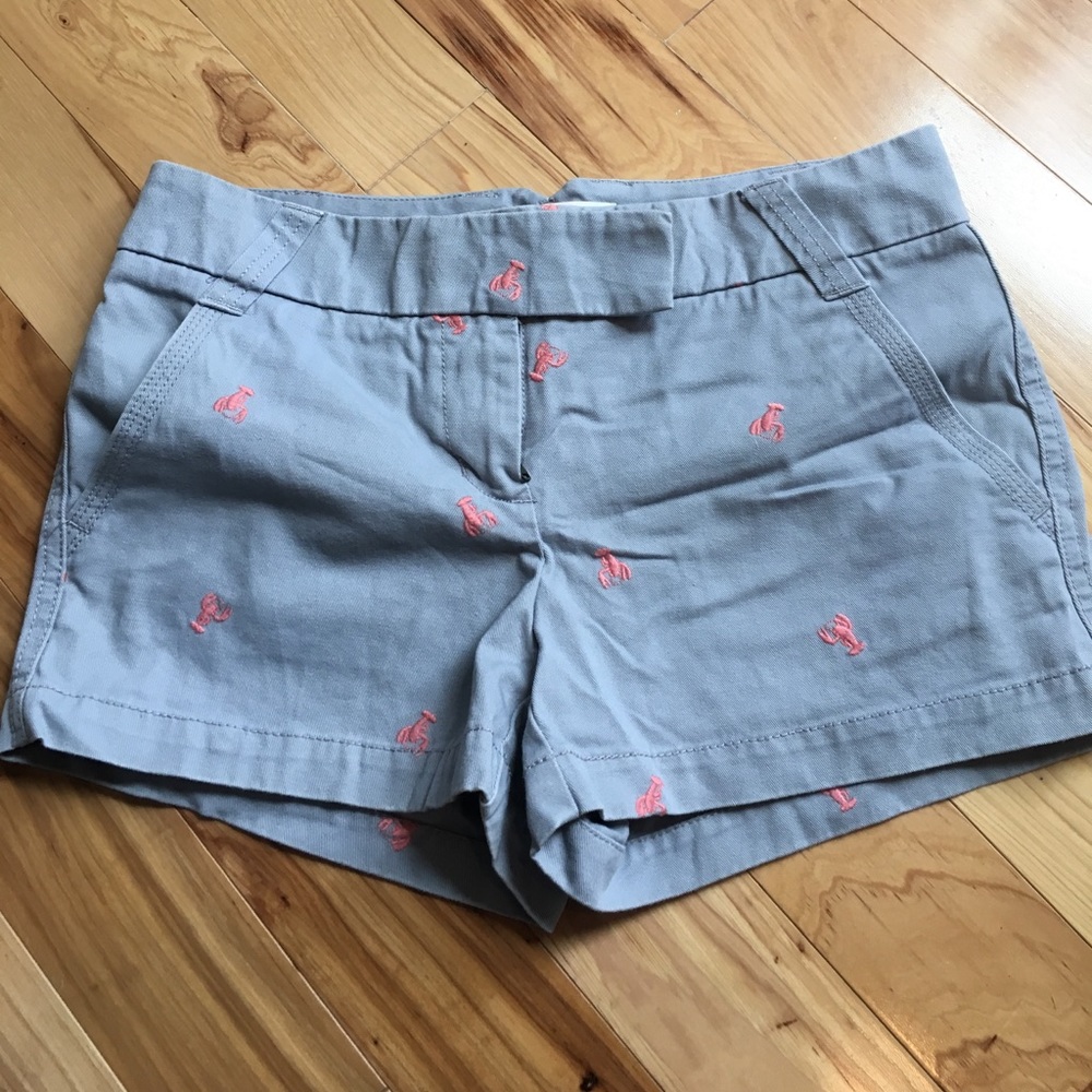 JCrew Lobster Shorts Sz 4