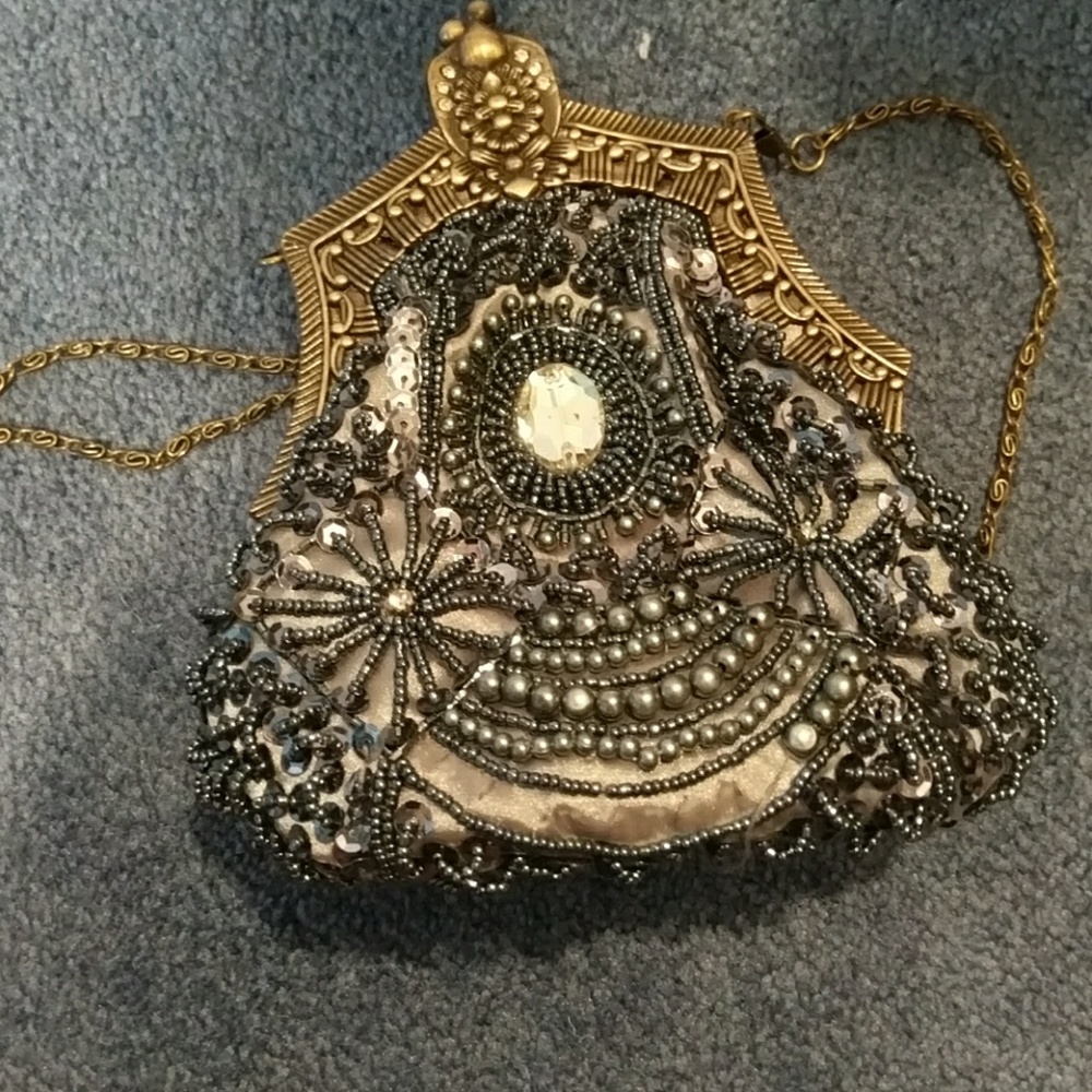 Beaded purse