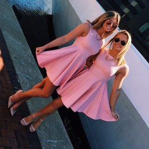 Tobi light pink dress