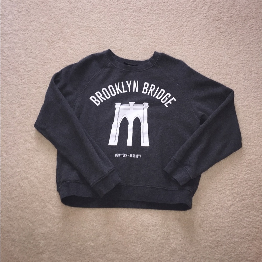 Gray Forever 21 Sweatshirt