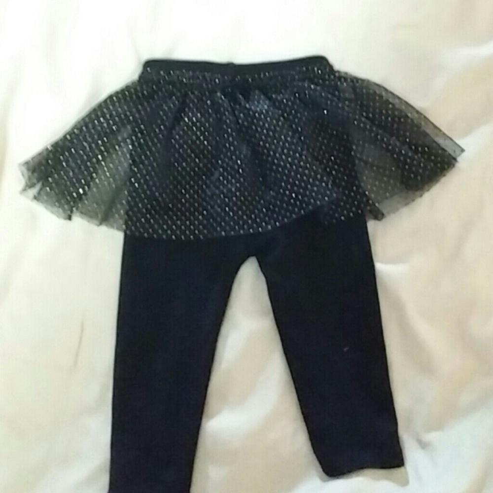 Never been worn legging and tutu