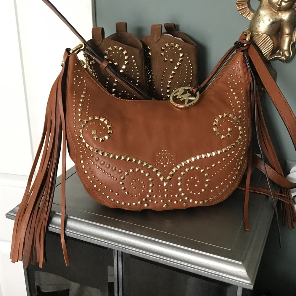 MK purse and Boots