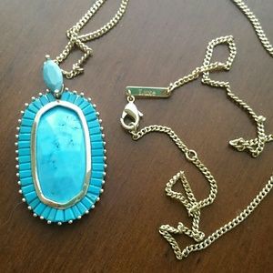 Kendra Scott Luxe Khaki Necklace