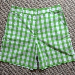 NWOT Lilly Pulitzer plaid shorts