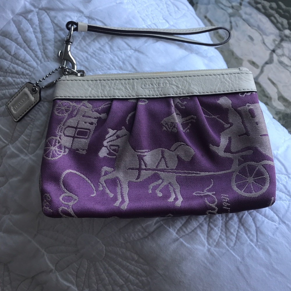 Coach wristlet