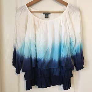 Ombré Tie-Dye Top