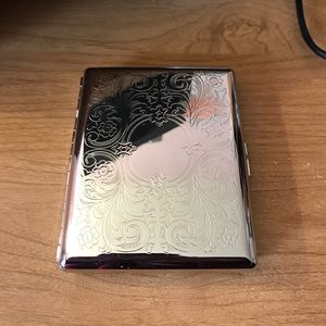 Vintage silver cigarette case