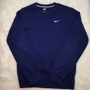 Men's S Dark Blue Nike Crew Neck