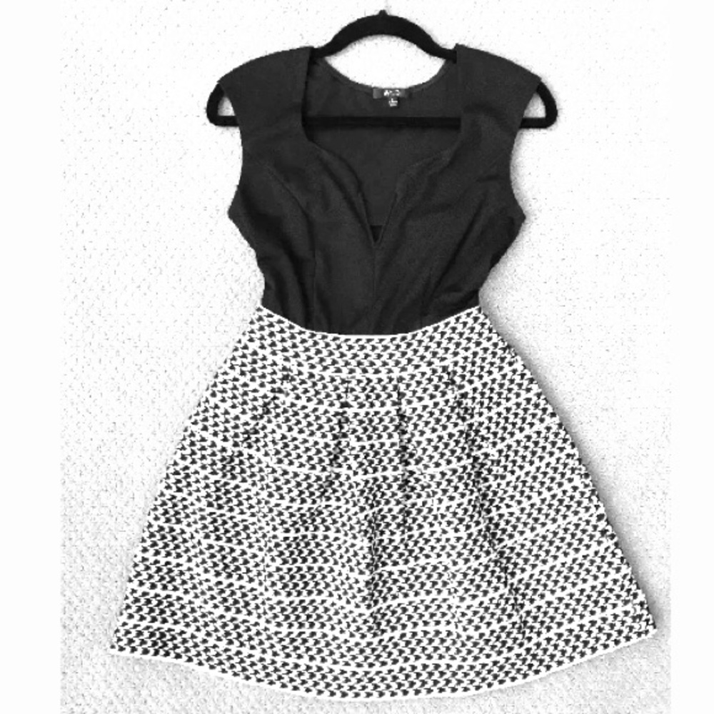 Alt. B Houndstooth Dress