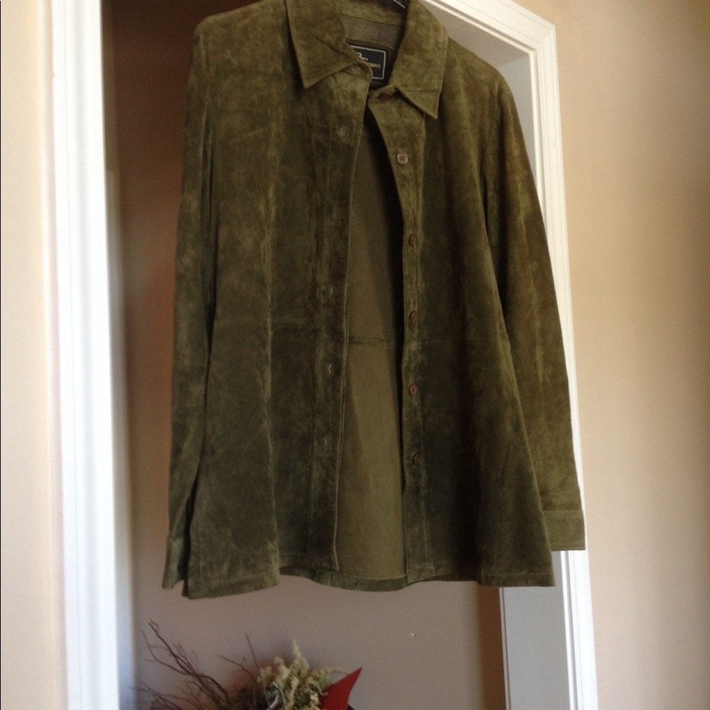 100% Genuine Suede/Leather Jacket