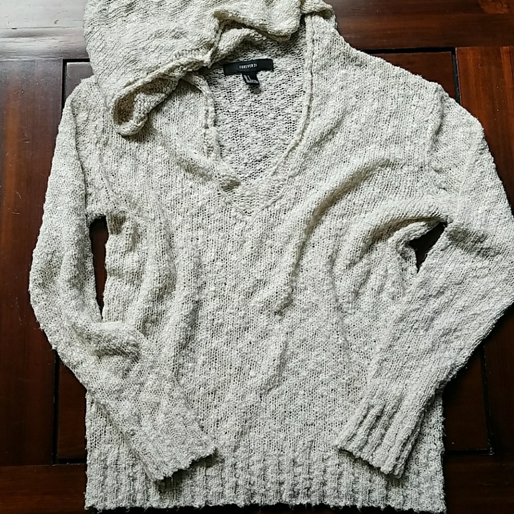 Forever 21 soft sweater hoodie