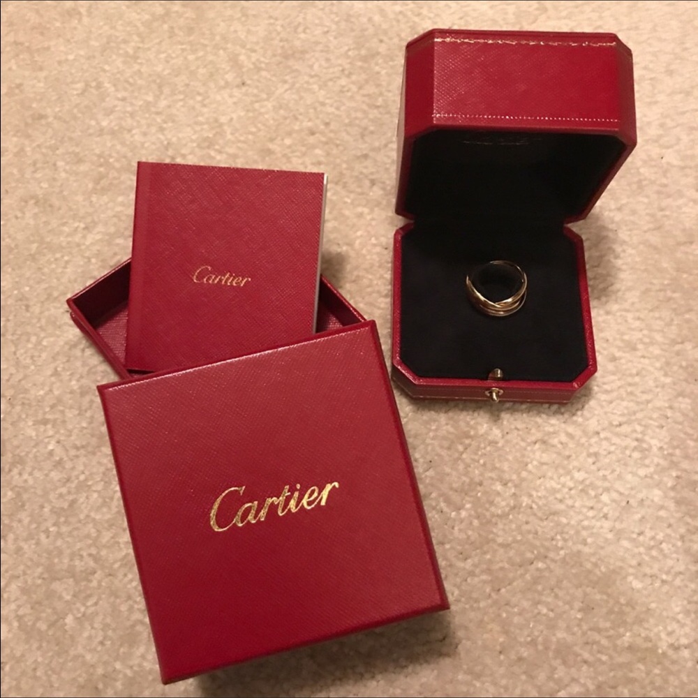 Cartier trinity ring