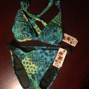 Lucky brand bikini bathing suit NWT