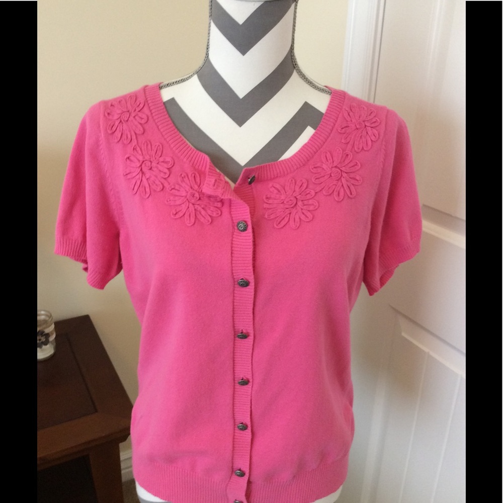 🌷🌷Willi Smith cute pink sweater top