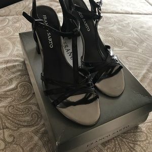Black size 8.5 BRAND NEW black sandals