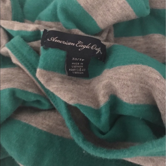 AEO 3/4 Sleeve Striped top - Picture 6 of 6