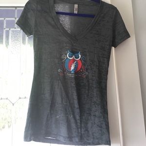 Grateful Dead Terrapin Crossroads Owl Tee Small