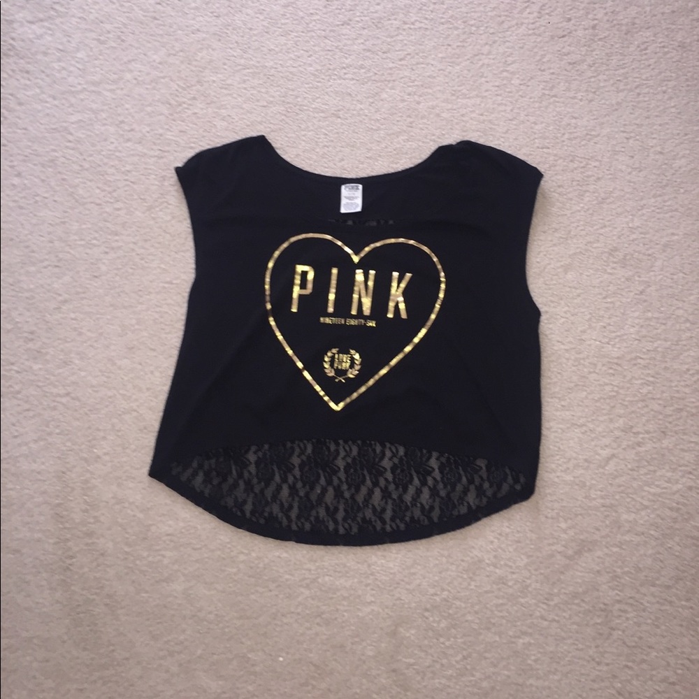 Thin Pink Crop Top