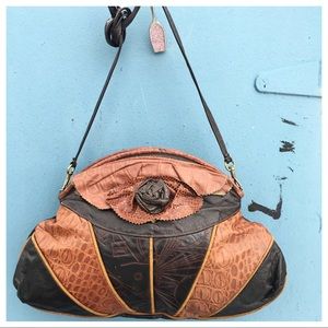VINTAGE Boho Leather Bag