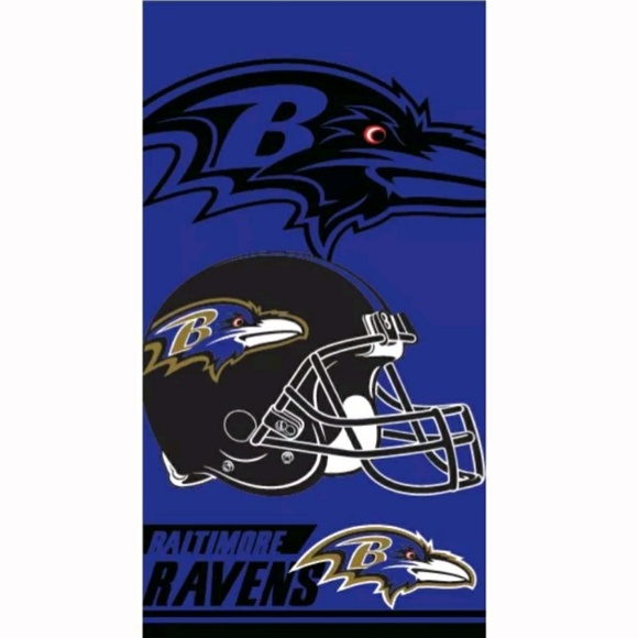 Baltimore Ravens Beach Towel - Picture 1 of 1