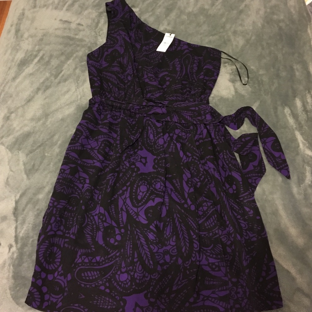 Express One Shoulder Mini Dress