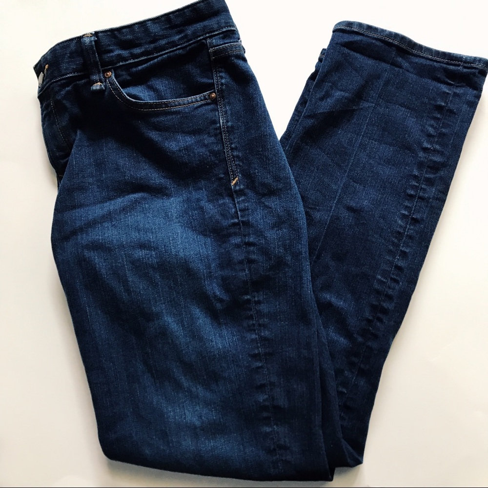gap real straight jeans