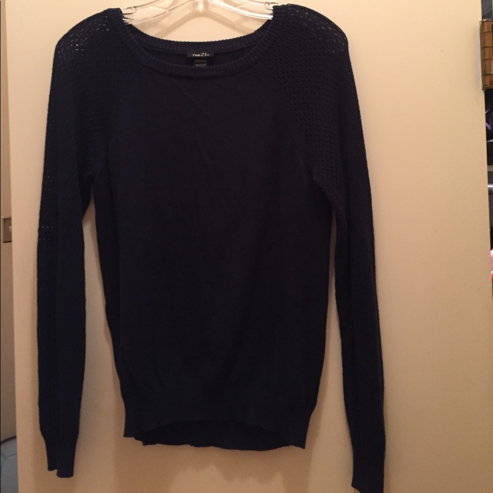 Navy Sweater