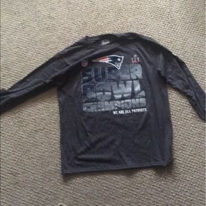 Patriots super bowl champion shirt