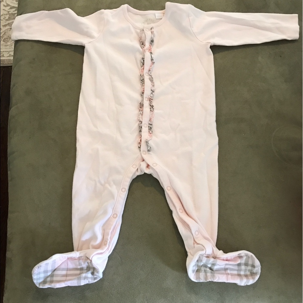 Burberry baby girl all-in-one 9 months