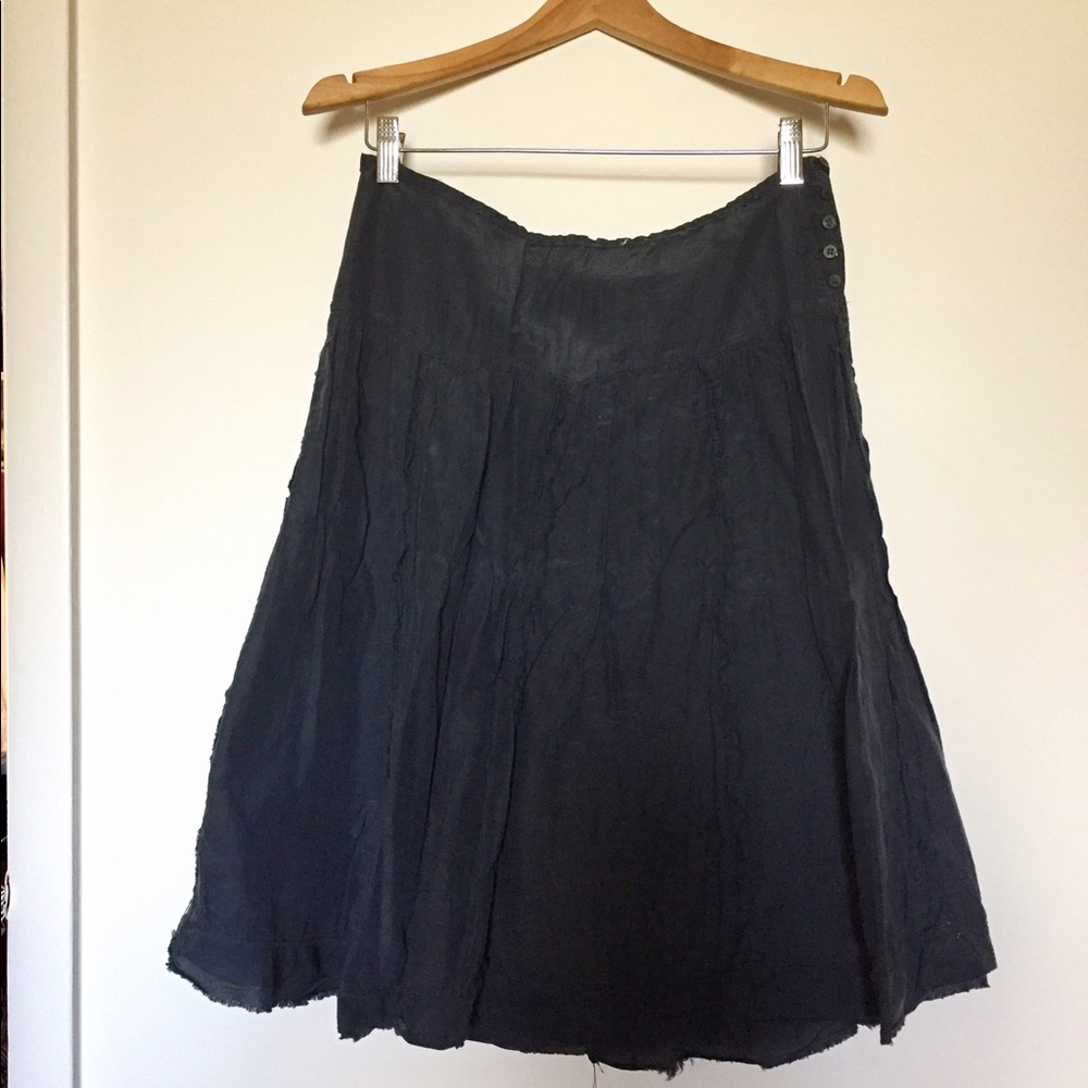 Vintage Silk and Cotton Skirt