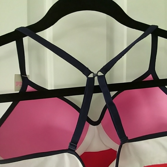 VS Pink lightly lined convertible bra top - Picture 3 of 5