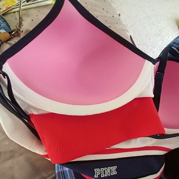 VS Pink lightly lined convertible bra top - Picture 5 of 5