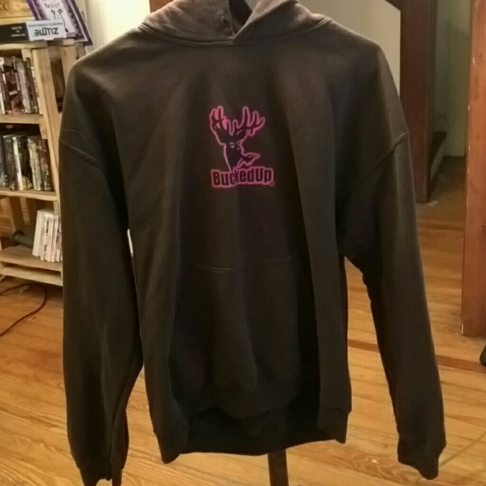 Bucked up hoodie