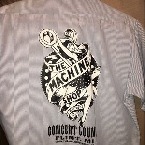 The Machine Shop Concert Lounge work shirt!