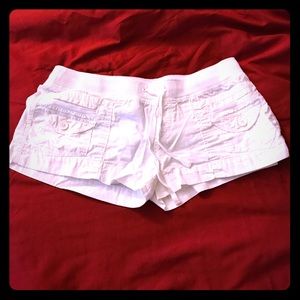 Cute comfy white shorts