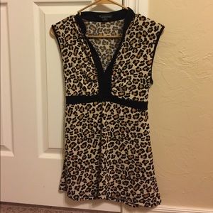 Leopard blouse