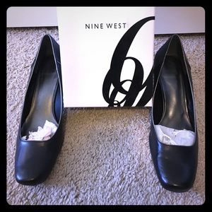 Nine West black heels
