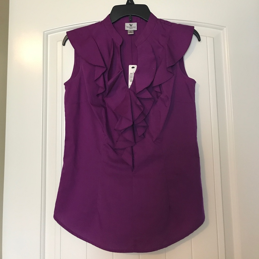 Purple blouse