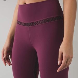Lululemon align pant cherry wine